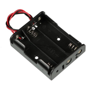 SUPORTE PARA PILHAS 3 X AA (TIPO CANOA)