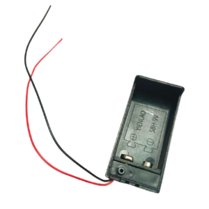 SUPORTE BATERIA 9V FECHADO COM CHAVE ON / OFF