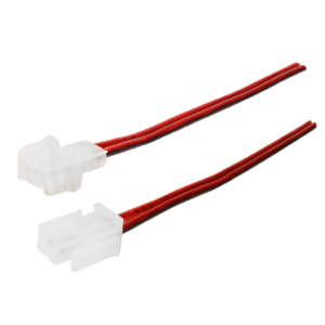 CABO CHICOTE 2 VIAS 1MM2 MACHO/FEMEA, 27CM,25A