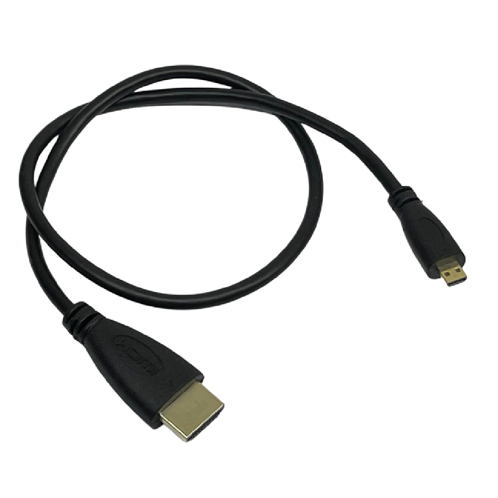 CABO HDMI 1.4 / 0.5 METRO PARA HDMI MICRO USO RASPBERRY PI 4 - Imagem 2