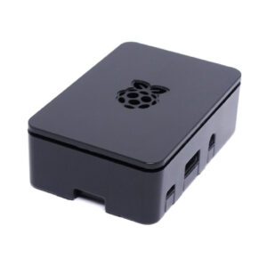 CASE RASPBERRY 3 ORIGINAL PRETO COM VENTILACAO