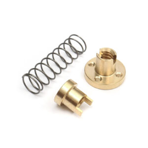 CASTANHA T8 DE 8MM COM MOLA