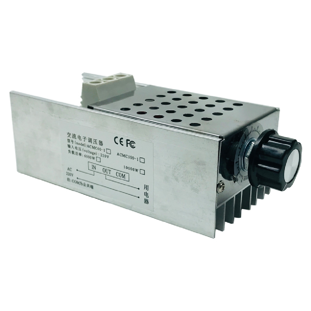 MODULO DIMMER 220V 10000W SCR GABINETE METALICO