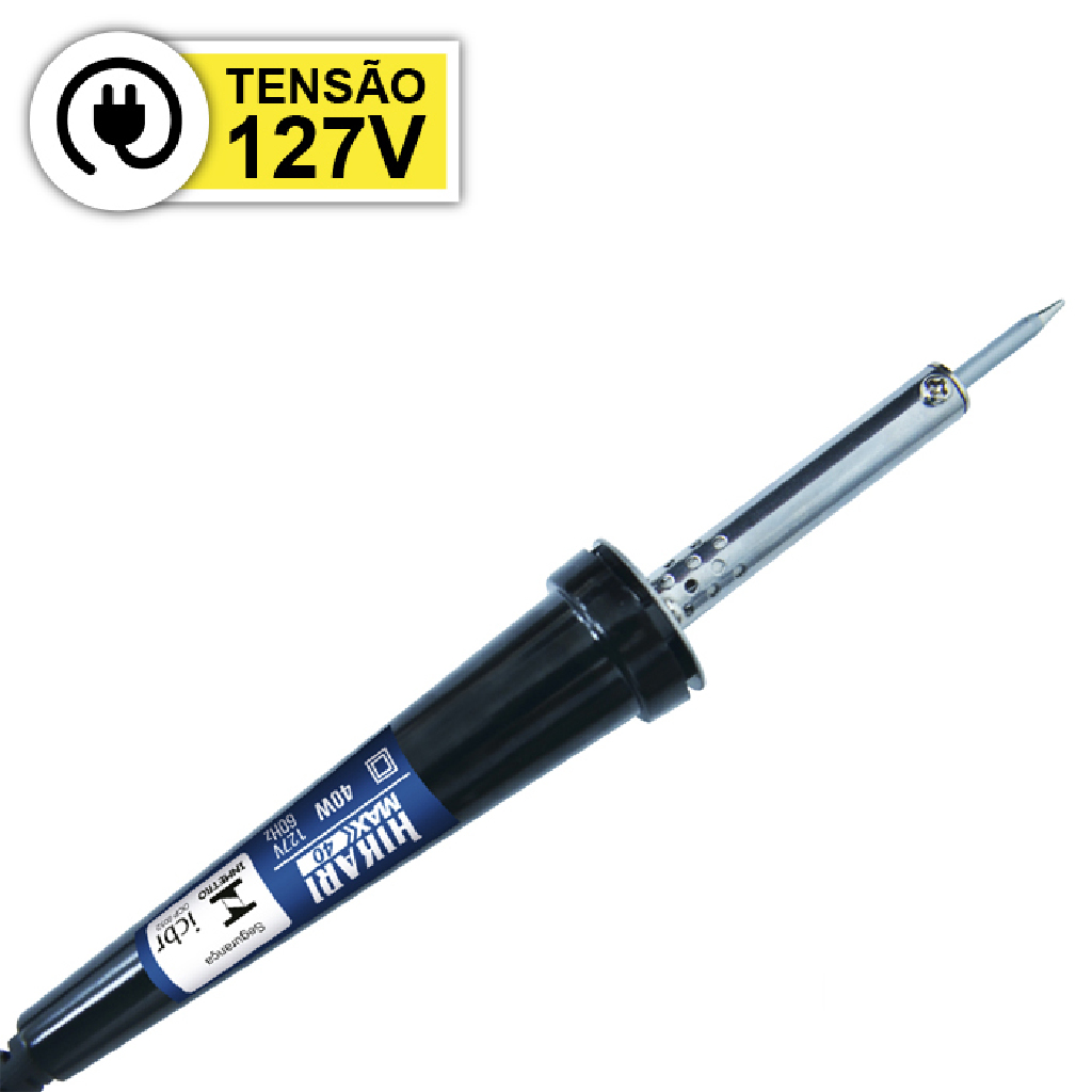 FERRO DE SOLDA 40W / 110V MAX 40 HIKARI