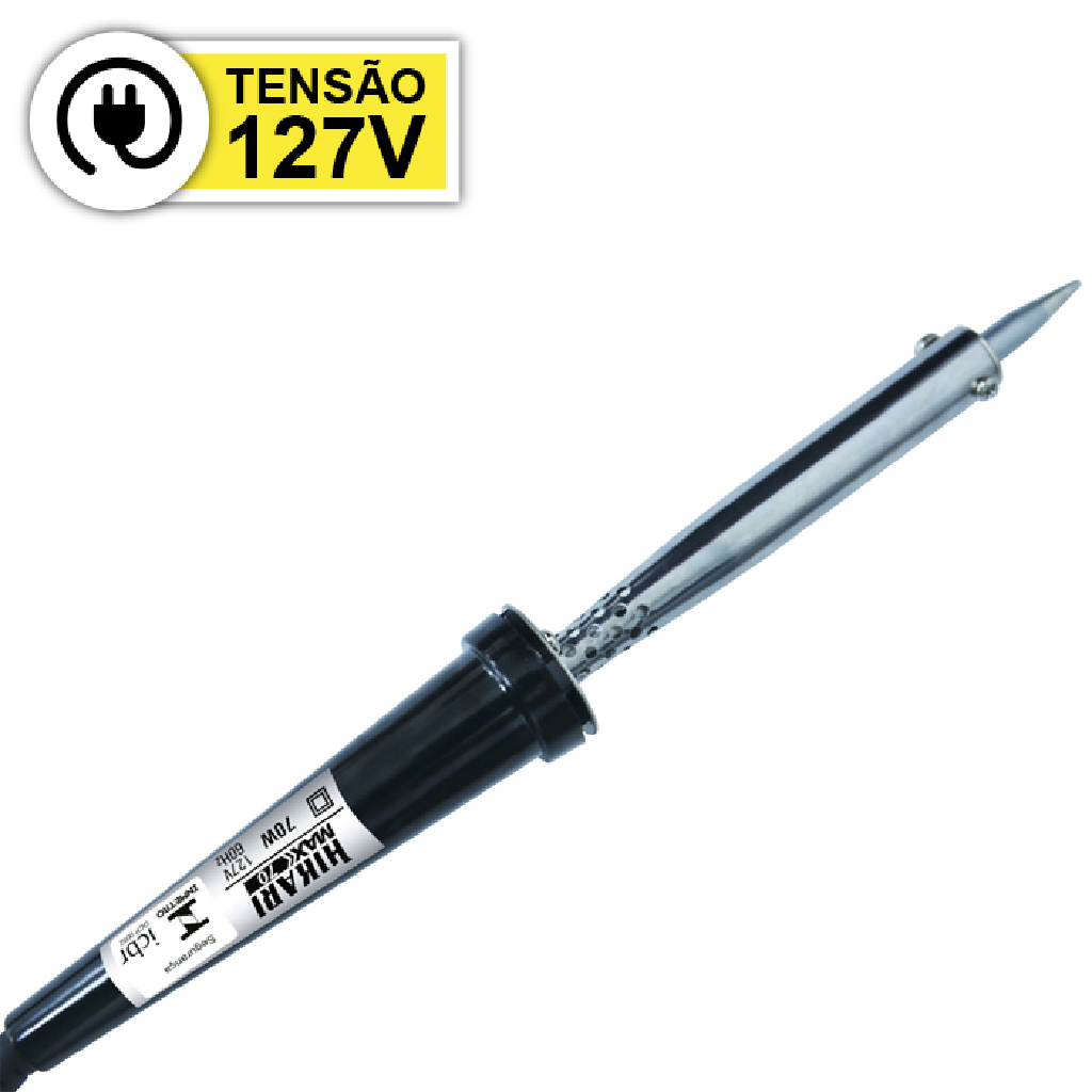 FERRO DE SOLDA 70W / 110V MAX 70 HIKARI