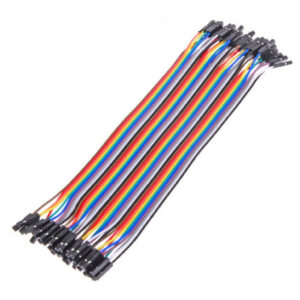 FLAT JUMPER FEMEA / FEMEA 40 VIAS 20 CM PARA ARDUINO