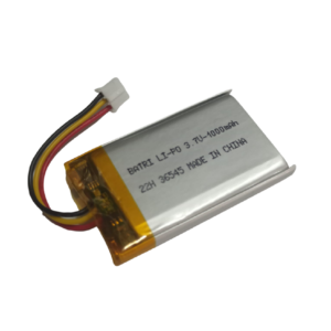 BATERIA RECARREGAVEL 3.7V / 1000MA LI-PO 49X30X6MM