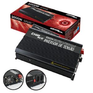 INVERSOR 12V / 220V 1000W COM USB CHIP SCE / GREEN