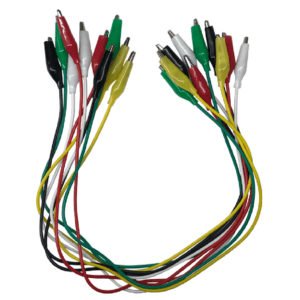 KIT CABOS COM GARRAS JACARE (10 UNIDADES)