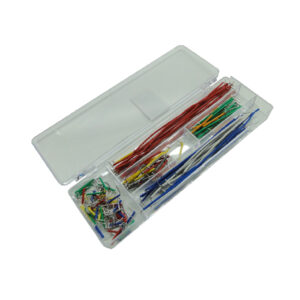 KIT WIRE JUMPER PARA PROTOBOARD COM 140 PECAS PARA ARDUINO