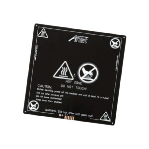 MESA AQUECIDA ALUMINIO 3MM X 310 X 310MM / 24V - 130 GRAUS / 410W