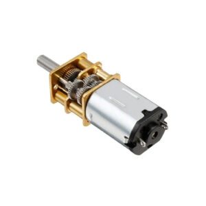 MICRO MOTOR N20 COM CAIXA DE REDUCAO EM METAL 6V / 150RPM