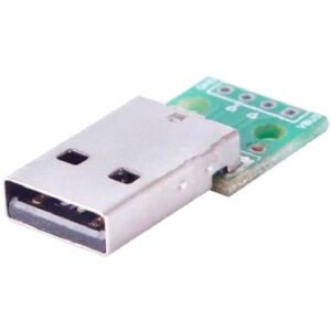 MODULO ADAPTADOR CONECTOR USB MACHO 2.0 PARA DIP