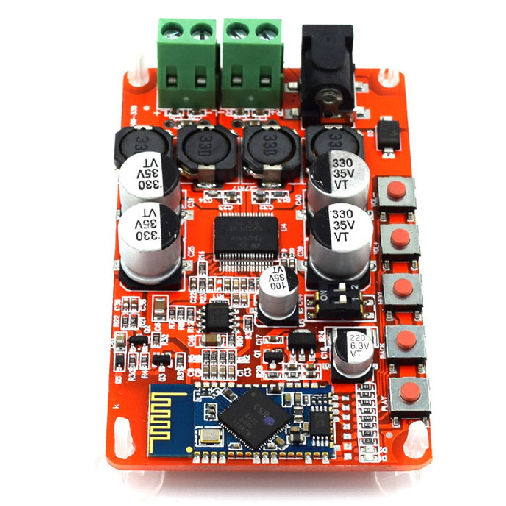 MODULO AMPLIFICADOR DE AUDIO COM RECEPTOR BLUETOOTH 2 X 50W - TDA7492P