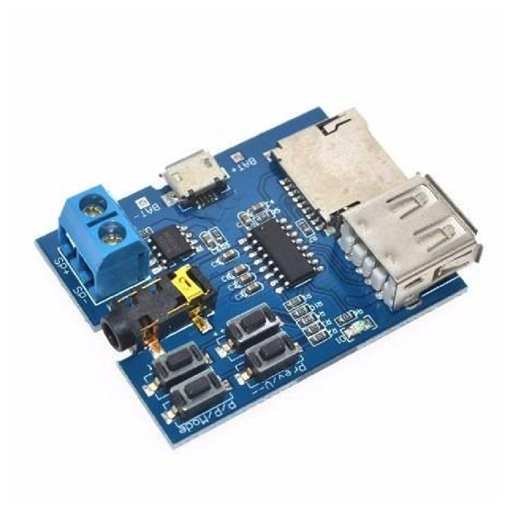 MODULO AMPLIFICADOR E DECODIFICADOR DE AUDIO MP3 COM MICRO USB