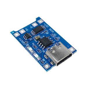 MODULO ARDUINO CARREGADOR DE BATERIA 18650 TP4056 COM CONECTOR TYPE-C