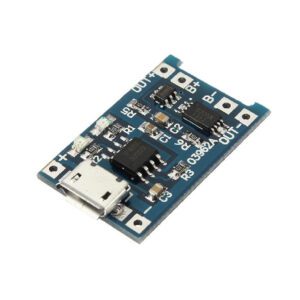 MODULO ARDUINO CARREGADOR DE BATERIA 18650 TP4056 COM CONECTOR MICRO USB
