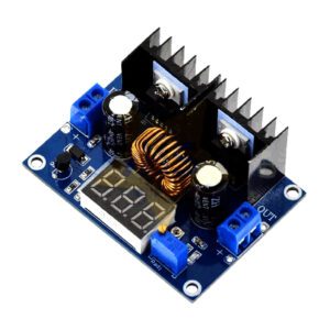 MODULO REGULADOR DE TENSAO STEP DOWN 8A XL4016 COM VOLTIMETRO