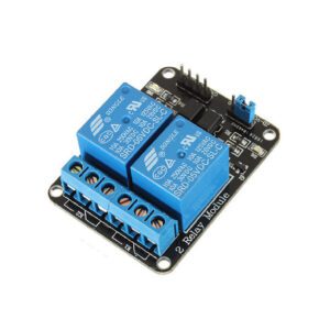 MODULO RELE 5V COM 2 CANAIS E OPTOACOPLADORES PARA ARDUINO
