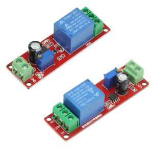 MODULO TEMPORIZADOR AJUSTAVEL 5 / 12V COM NE555