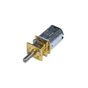 MICRO MOTOR N20 COM CAIXA DE REDUCAO EM METAL 6V / 500RPM 30:1
