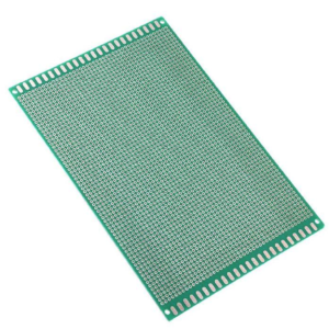 PLACA DE FIBRA ILHADA UNIVERSAL 2990 FUROS - 12X18CM PARA ARDUINO