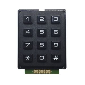 TECLADO BASICO COM 12 BOTOES AKCZ-304-N-BBW-CZ PARA ARDUINO