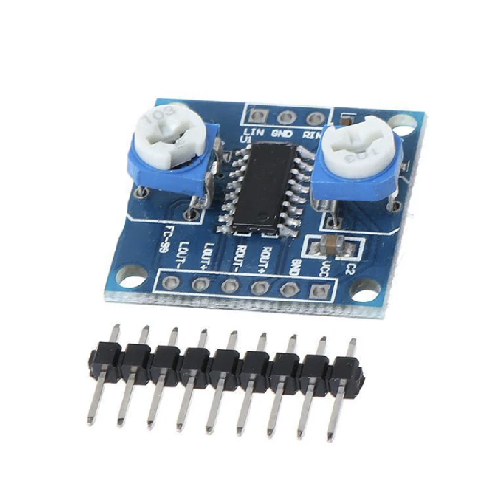 MODULO AMPLIFICADOR PAM8406 2X5W RMS COM REGULAGEM - Imagem 2