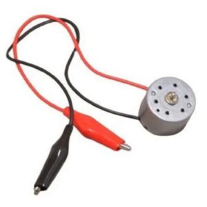 MICRO MOTOR 310 1.5 6V / 7000 RPM COM CABO E GARRAS JACARE