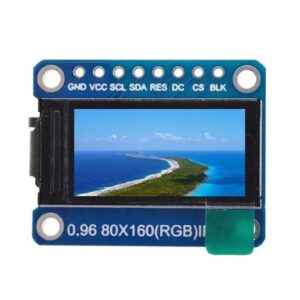DISPLAY LCD OLED 0.96" 80X160 COLORIDO (RGB) IPS