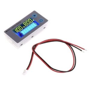 MODULO VOLTIMETRO 10VDC A 100VDC COM MEDIDOR DE NIVEL DE BATERIA