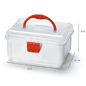 MALETA PLASTICA 19,0 X 15,7 X 10,0CM 043/M NITRON