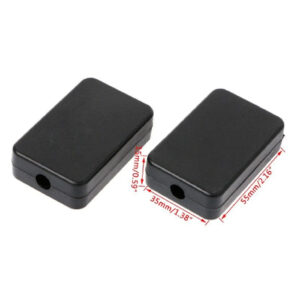 CAIXA PLASTICA PARA MONTAGEM DE CIRCUITOS 55 X 35 X 15MM PRETA