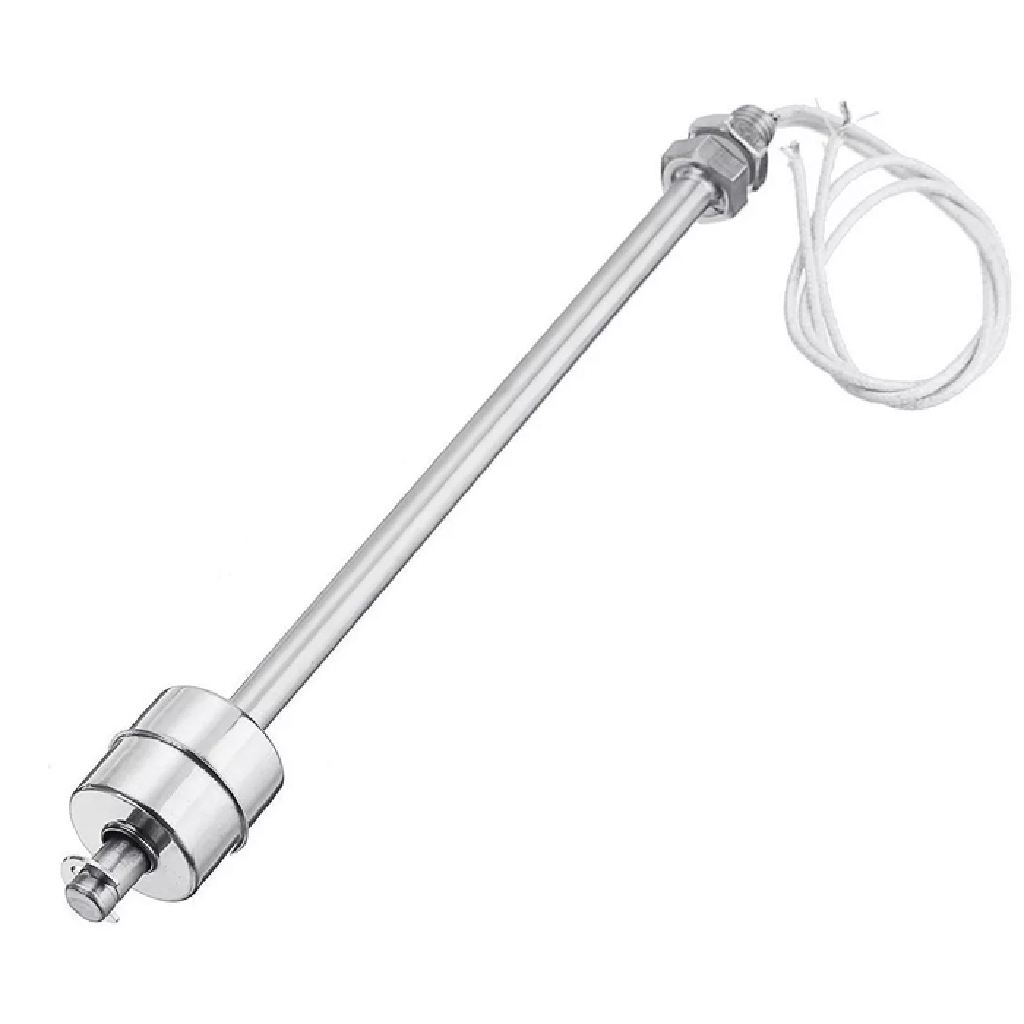 SENSOR CHAVE BOIA PARA NIVEL DE LIQUIDOS EM ACO INOX 150MM DE COMPRIMENTO