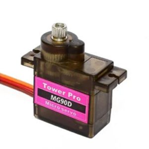 SERVO MOTOR MICRO PARA ARDUINO MG90D 360 GRAUS - ENGRENAGEM METALICA