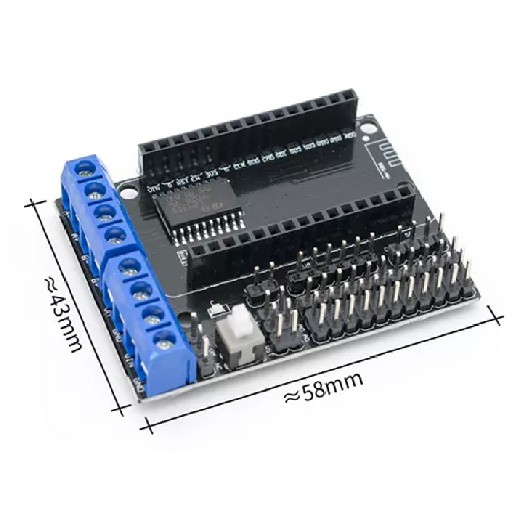 SHIELD DRIVER L293D PARA NODEMCU - Imagem 2