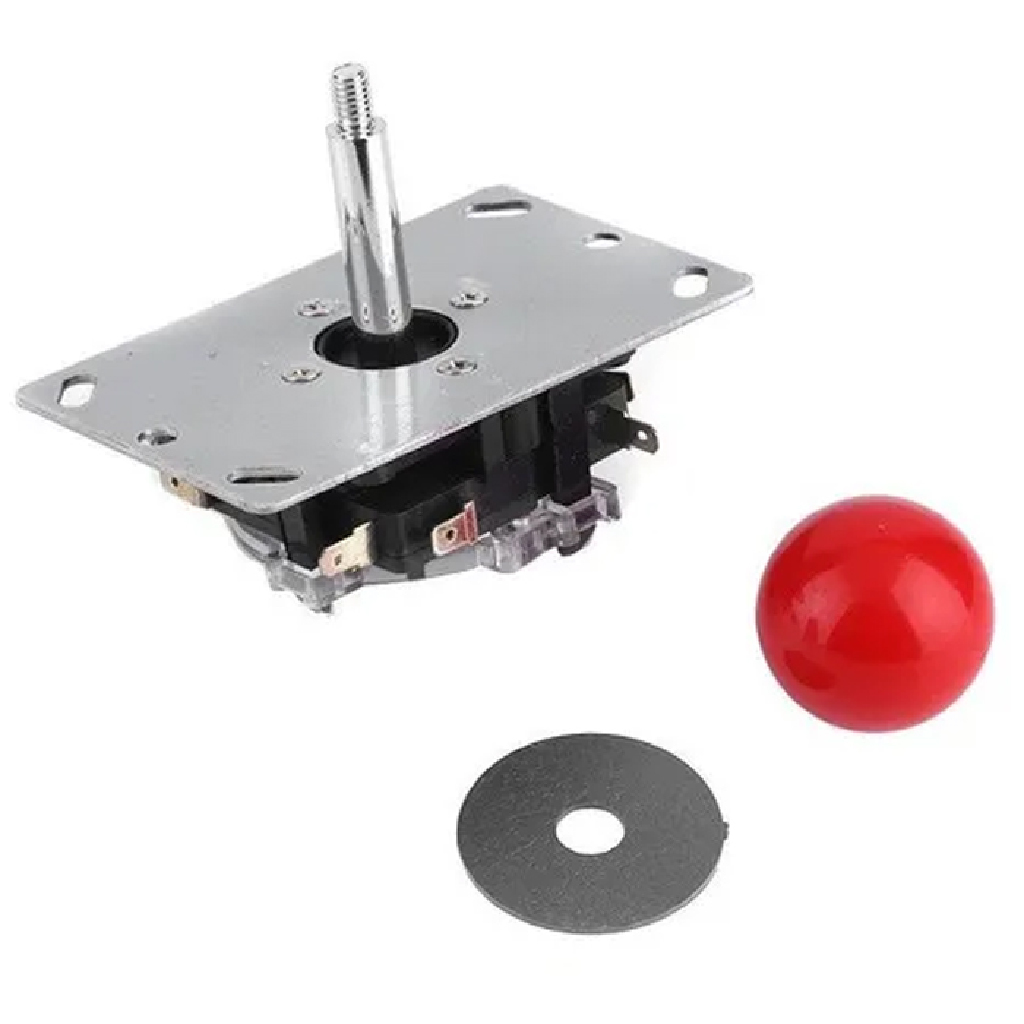JOYSTICK ARCADE DE 8 POSICOES - BOLA VERMELHA - Imagem 2