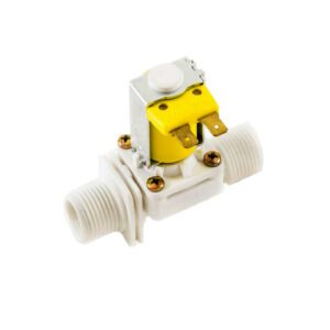 VALVULA SOLENOIDE 1/2" - 1/2" - 180 GRAUS - 127VAC VA03