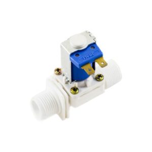 VALVULA SOLENOIDE 1/2" - 1/2" - 180 GRAUS - 12VDC VA03
