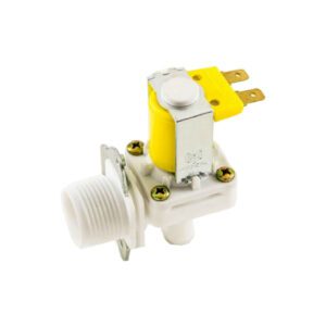 VALVULA SOLENOIDE 3/4" - MANGUEIRA 3/8" - 90 GRAUS - 127VAC VA05