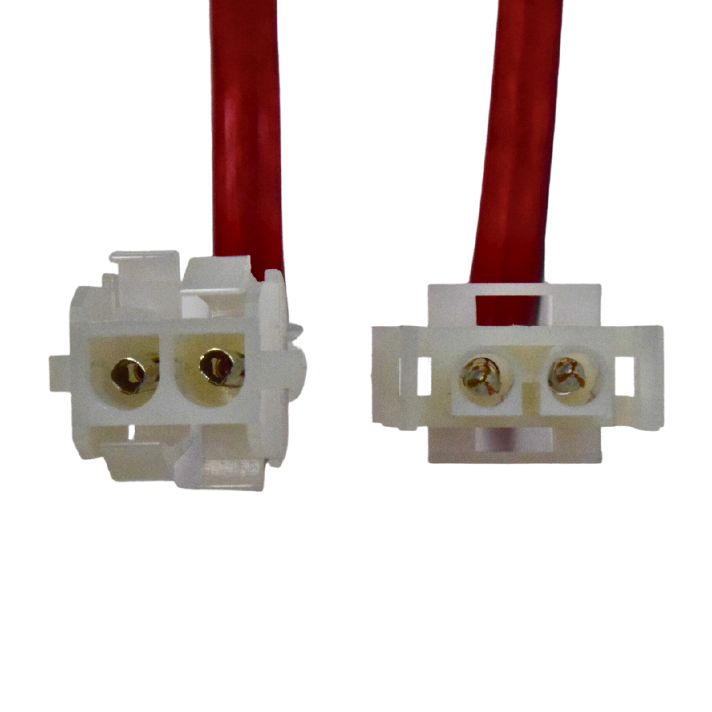 CABO CHICOTE 2 VIAS 1MM2 MACHO/FEMEA, 27CM,25A - Imagem 2