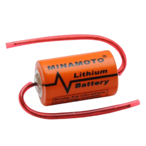 BATERIA DE LITHIUM 3.6V / 1200MA ER14250 MINAMOTO COM TERMINAIS