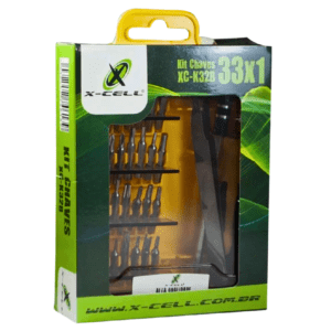 KIT CHAVES 33 PECAS COM PINCA XC-K32B FLEX