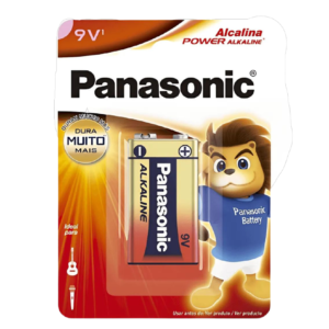 BATERIA 9V ALCALINA PANASONIC