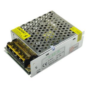 FONTE 12V / 5A CHAVEADA COLMEIA METALICA