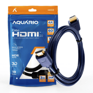 CABO HDMI 2.0 / 2.0 METROS 4K 3D 19 PINOS AQUARIO