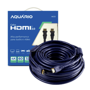 CABO HDMI 2.0 / 20.0 METROS 4K 3D 19 PINOS AQUARIO