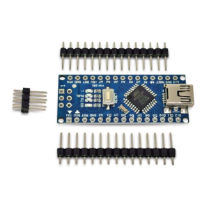 PLACA NANO 3.0 ARDUINO CONECTOR MICRO USB SEM CABO USB (PINOS SEM SOLDA)