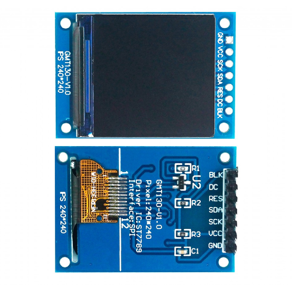 DISPLAY TFT LCD 1.3 SPI RGB 240X240 ST7789 - Imagem 2