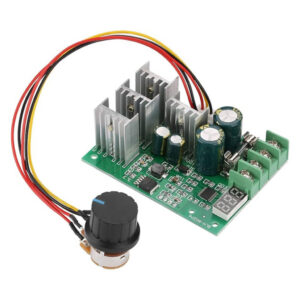 MODULO CONTROLADOR DE VELOCIDADE PWM 6 A 60V 30A COM MINI DISPLAY